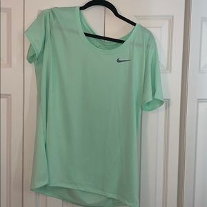 Light Green Nike Short sleeve